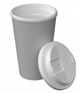 AMERICANO® INFINITI kelioninis puodelis su atlenkiamu dangteliu, 350ml AMERICANO® INFINITI kelioninis puodelis su atlenkiamu dangteliu, 350ml