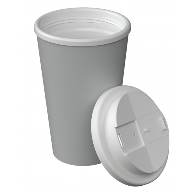 AMERICANO® INFINITI kelioninis puodelis su atlenkiamu dangteliu, 350ml
