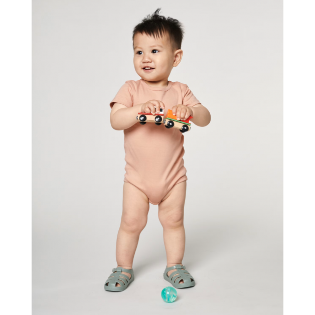 BABY BODY vaikiškas smėlinukas trumpomis rankovėmis, 210g BABY BODY vaikiškas smėlinukas trumpomis rankovėmis, 210g