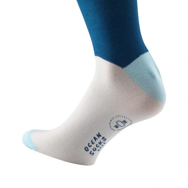 Kojinės iš perdirbto vandenyno plastiko Ocean socks