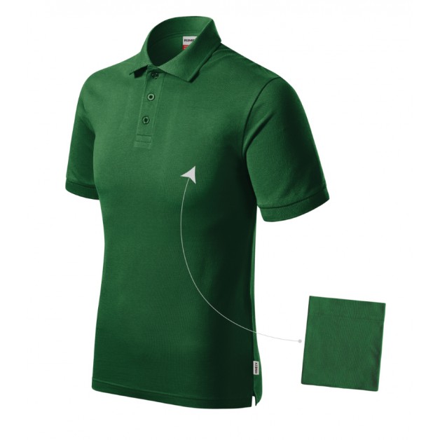 Resist Heavy vyriški polo marškinėliai, 200g