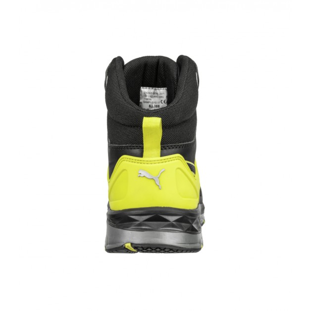 VELOCITY 2.0 YELLOW MID auliniai saugos batai, vyriški