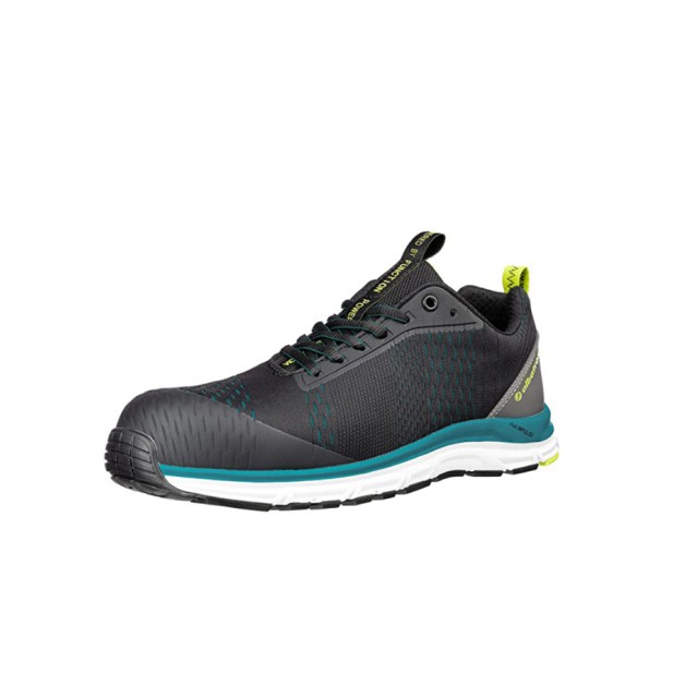 AER55 IMPULSE BLACK BLUE LOW saugos batai žemu aulu, universalūs