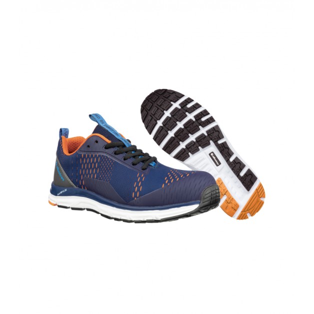 AER55 IMPULSE BLUE ORANGE LOW saugos batai žemu aulu, universalūs