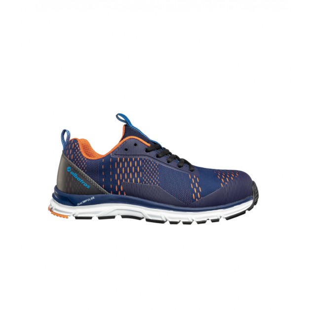 AER55 IMPULSE BLUE ORANGE LOW saugos batai žemu aulu, universalūs