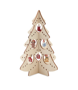 SILUETA kalėdų eglutė, medinė dekoracija