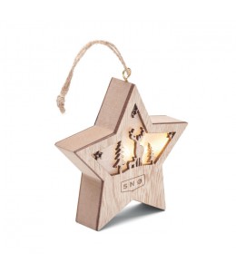 STARLIGHT MDF kalėdinė, šviečianti medinė žvaigždė su išpjaustytu ornamentu STARLIGHT MDF kalėdinė, šviečianti medinė žvaigždė su išpjaustytu ornamentu