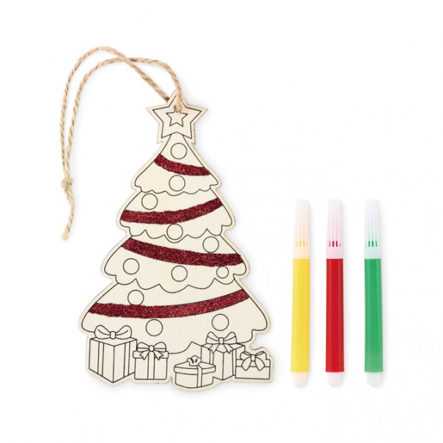 COLORTREE spalvinimo rinkinys "Eglutė"