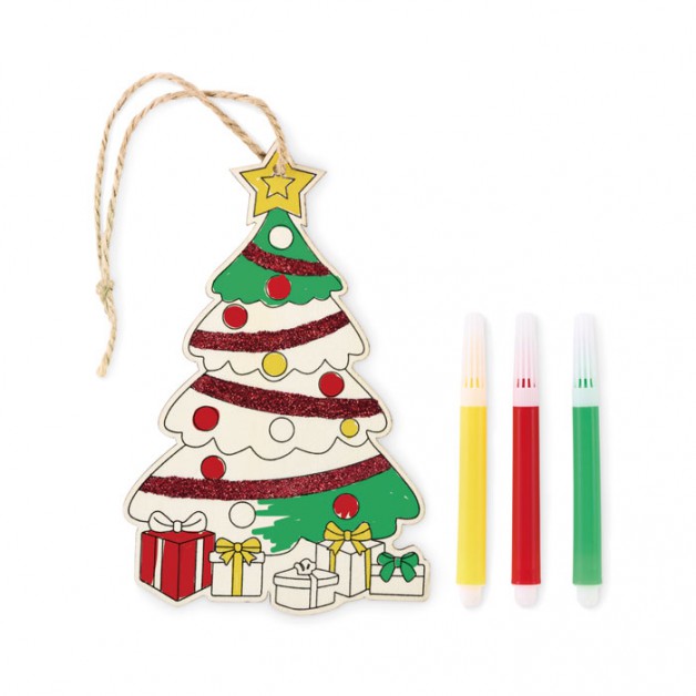 COLORTREE spalvinimo rinkinys "Eglutė"