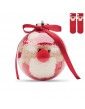 SNUG Santa kojinės eglutės žaisliuko formos pakuotėje SNUG Santa kojinės eglutės žaisliuko formos pakuotėje