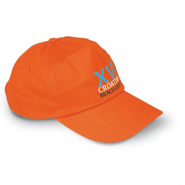 GLOP CAP 5 panelių kepurėlė su snapeliu, 160 g/m²