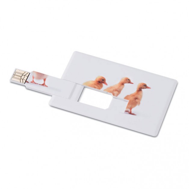 MEMORAMA Kreditinės kortelės formos USB  laikmena 4GB