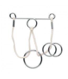 CONNECTION dviejų, metalinių galvosūkių rinkinys