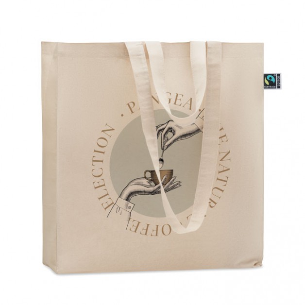 OSOLE ++ Fairtrade medvilninis pirkinių krepšys