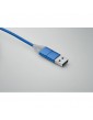 BLUE 4 in 1 raktų pakabukas - adapteris  su skirtingomis jungtimis