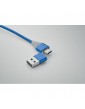 BLUE 4 in 1 raktų pakabukas - adapteris  su skirtingomis jungtimis