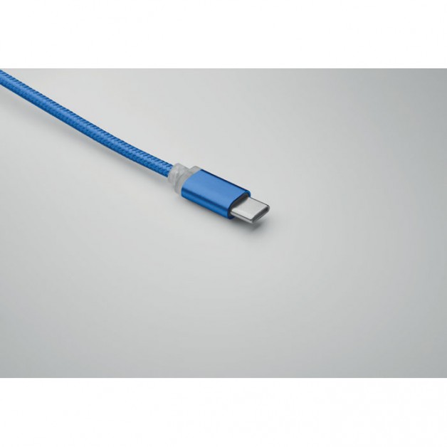 BLUE 4 in 1 raktų pakabukas - adapteris  su skirtingomis jungtimis