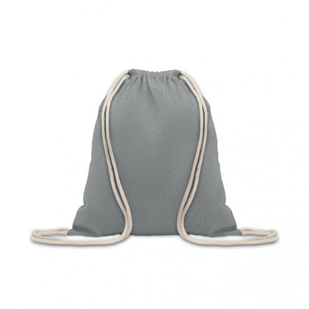 MUJIKA perdirbtos medvilnės sportinis krepšelis, 140 gr/m² 