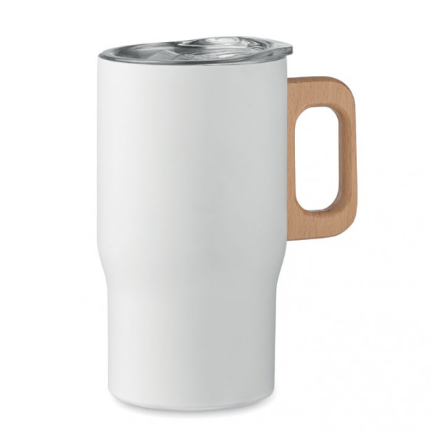 TUMBOO dvisienis nerūdijančio plieno kelioninis puodelis, 350ml