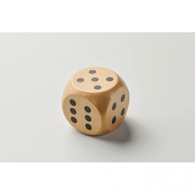 DADO Schima medienos didelis kauliukas, 5 cm