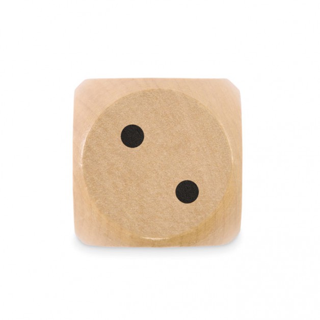 DADO Schima medienos didelis kauliukas, 5 cm