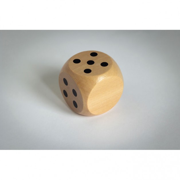 DADO Schima medienos didelis kauliukas, 5 cm