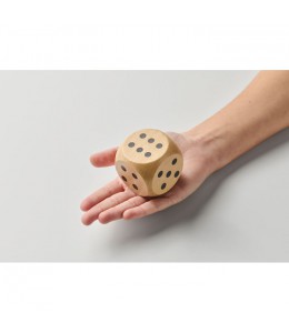 DADO Schima medienos didelis kauliukas, 5 cm