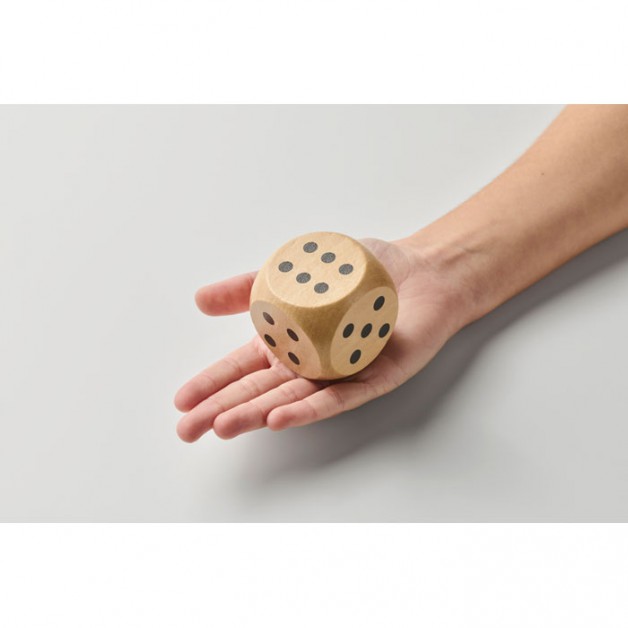 DADO Schima medienos didelis kauliukas, 5 cm