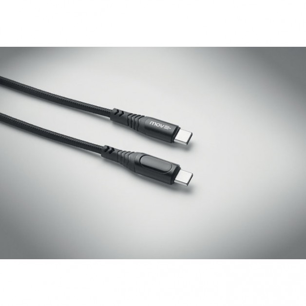 TYPSO krovimo laidas Type-C, 100W