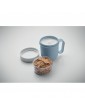 CUP ON GO PP puodelis su papildomu skyriumi, 450 ml