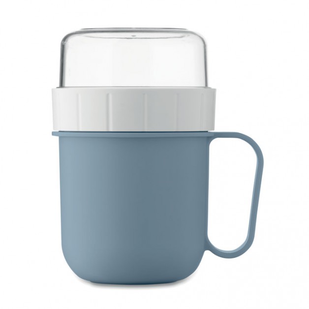 CUP ON GO PP puodelis su papildomu skyriumi, 450 ml