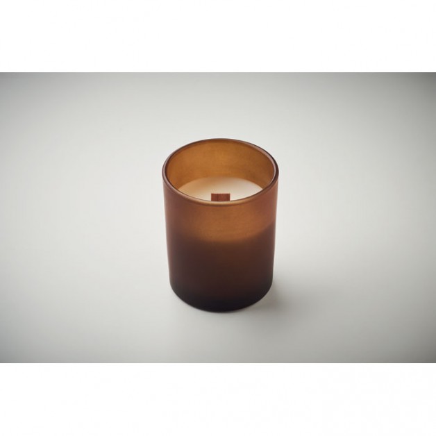 KIVAS WOOD augalinio vaško žvakė, 80 g