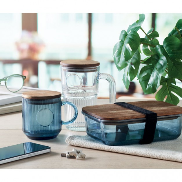 VITRIO MUG stiklinis puodelis, 300 ml