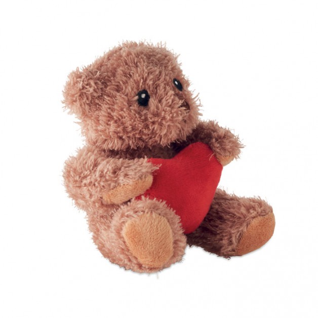 CUDDLE pliušinis meškiukas su širdute CUDDLE pliušinis meškiukas su širdute