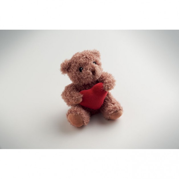 CUDDLE pliušinis meškiukas su širdute CUDDLE pliušinis meškiukas su širdute