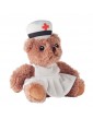 NURSE pliušinis meškiukas "Seselė"