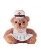 NURSE pliušinis meškiukas "Seselė"
