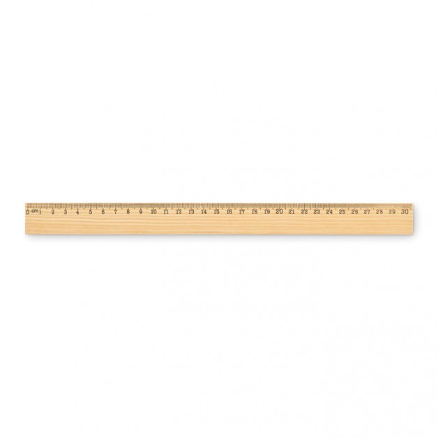RULER30 medinė 30 cm liniuotė RULER30 medinė 30 cm liniuotė