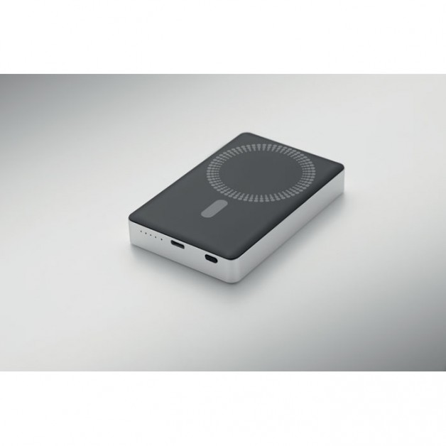 POWERMAG 10 000 mAh perdirbto aliuminio išorinė baterija (power bank įkroviklis), 15W PD POWERMAG 10 000 mAh perdirbto aliuminio išorinė baterija (power bank įkroviklis), 15W PD
