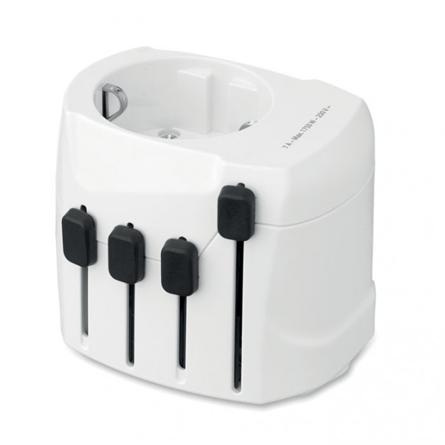 SKROSS® PRO 3 pole kelioninis adapteris