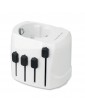 SKROSS® PRO 3 pole kelioninis adapteris