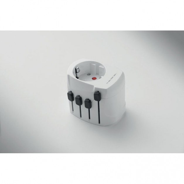 SKROSS® PRO 3 pole kelioninis adapteris