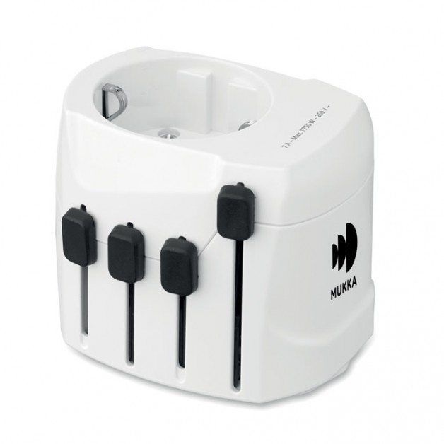 SKROSS® PRO 3 pole kelioninis adapteris
