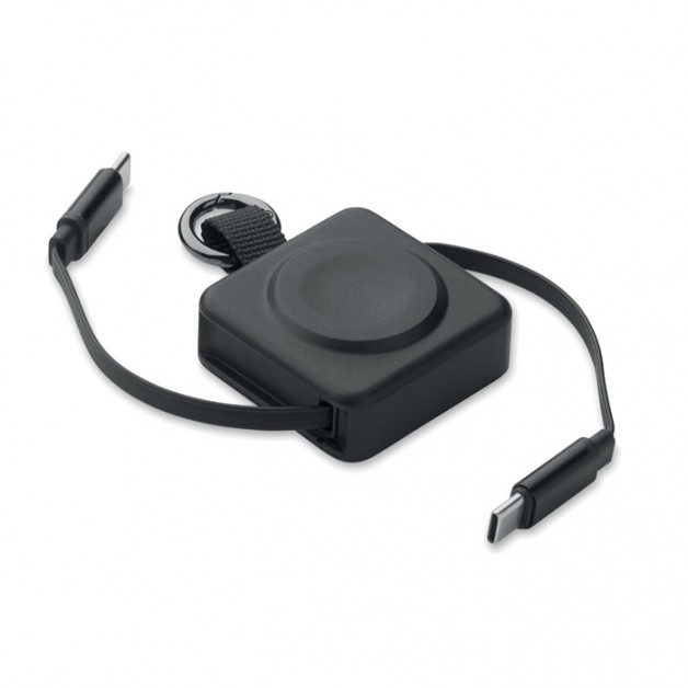 SKILFUL ištraukiamas USB-C laidas, 100W