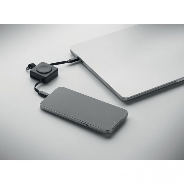 SKILFUL ištraukiamas USB-C laidas, 100W