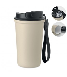 NAKANO kelioninis puodelis su keramikiniu vidiniu sluoksniu, 400ml NAKANO kelioninis puodelis su keramikiniu vidiniu sluoksniu, 400ml