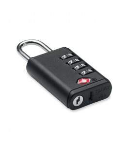 LOCK TSA 4 skaitmenų kodinė spynelė LOCK TSA 4 skaitmenų kodinė spynelė