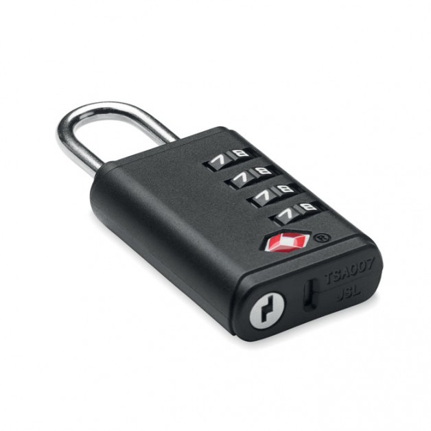 LOCK TSA 4 skaitmenų kodinė spynelė LOCK TSA 4 skaitmenų kodinė spynelė