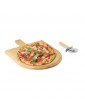 NAPOLITANA bambukinis picos pjaustymo lentelė ir pjaustyklė