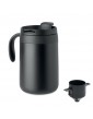 CAFETITO dvisienis kelioninis kavos puodelis su filtru, 450ml CAFETITO dvisienis kelioninis kavos puodelis su filtru, 450ml